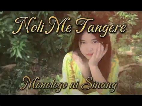 noli me tangere sinang|Sinang .